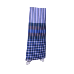 RING AVALANCHE BLUE & SILVER COTTON LUNGI
